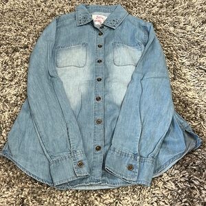 T-shirt and Button down shirt